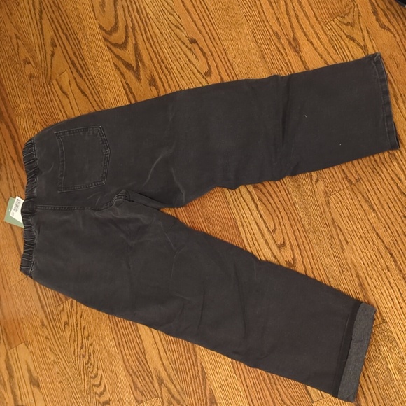 NWT H&M lined black boys jeans jogger size 10 - Picture 3 of 3